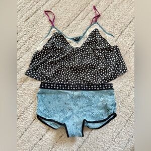 Room service pj top and shorts